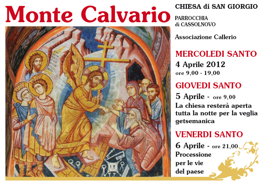 Calvario 2012